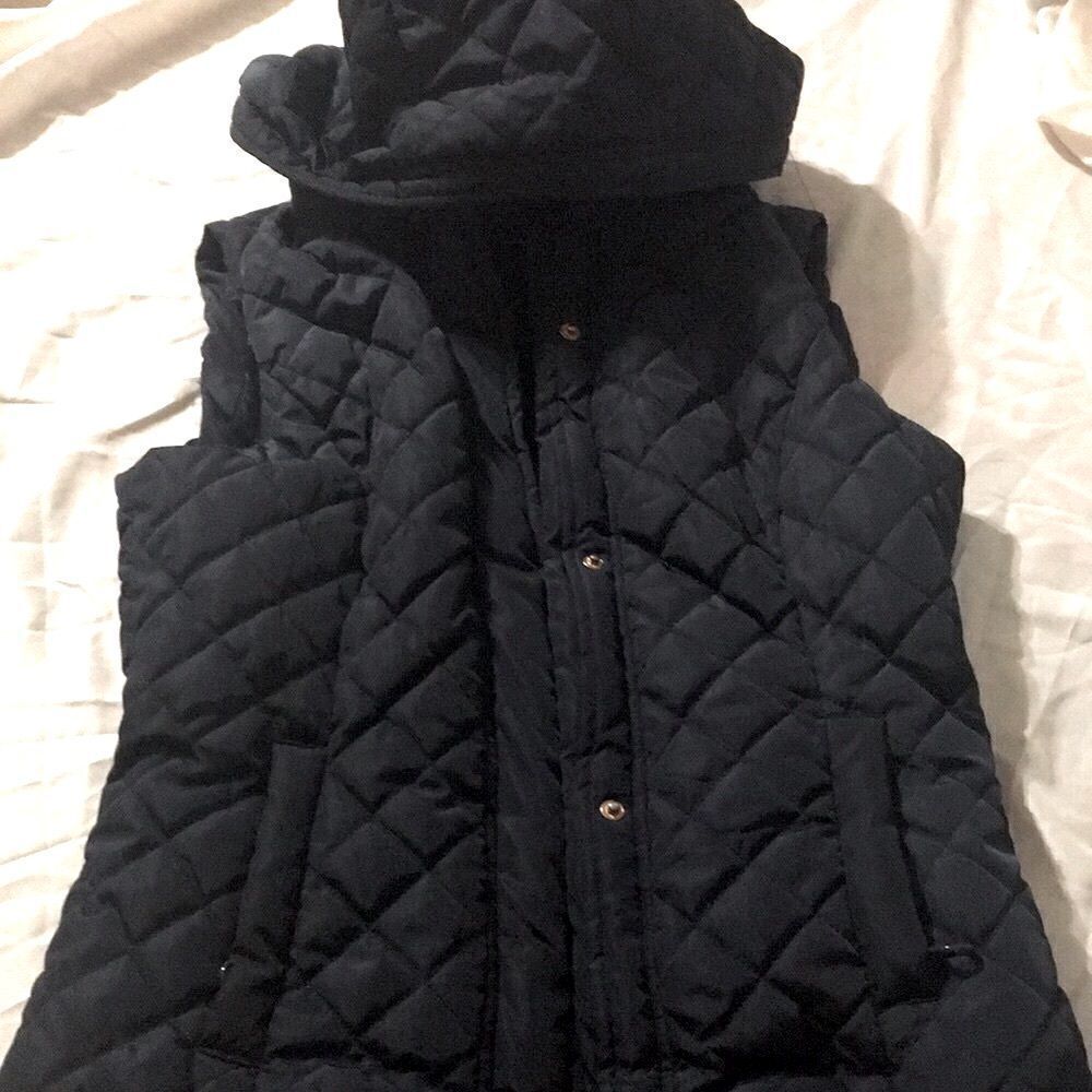 T A coalition quilted puffer hoodie